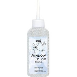 KREUL Window Color Peinture de contours, incolore, 80 ml