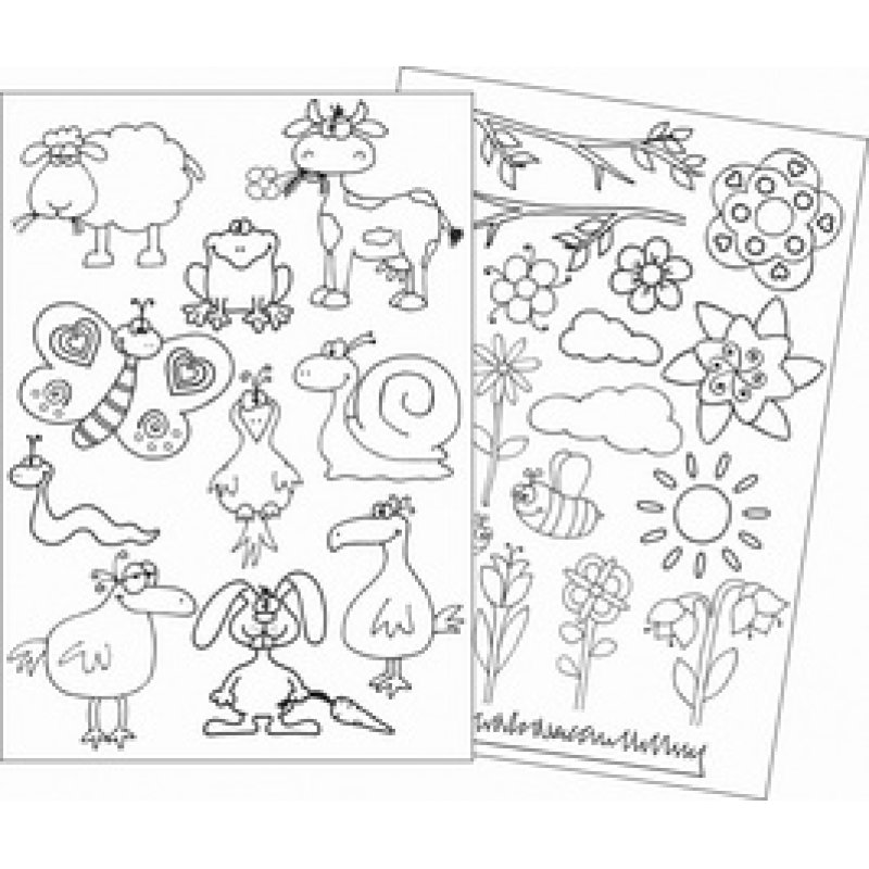 KREUL Window Color, kit avec beaucoup de peinture