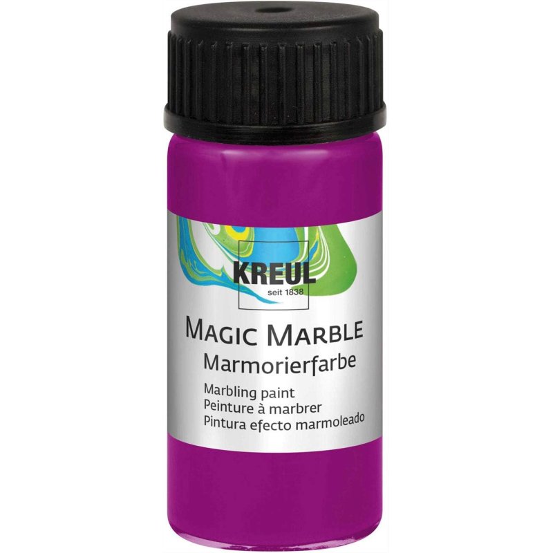KREUL Peinture à marbrer "Magic Marble", 20 ml, magenta