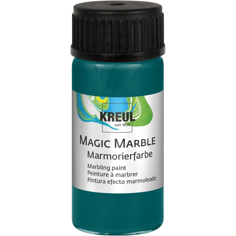 KREUL Peinture à marbrer "Magic Marble", 20 ml, turquoise