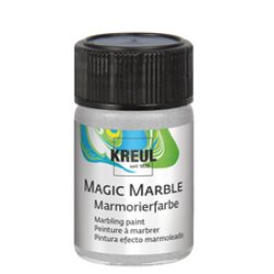 KREUL Peinture à marbrer "Magic Marble", 20 ml, argent