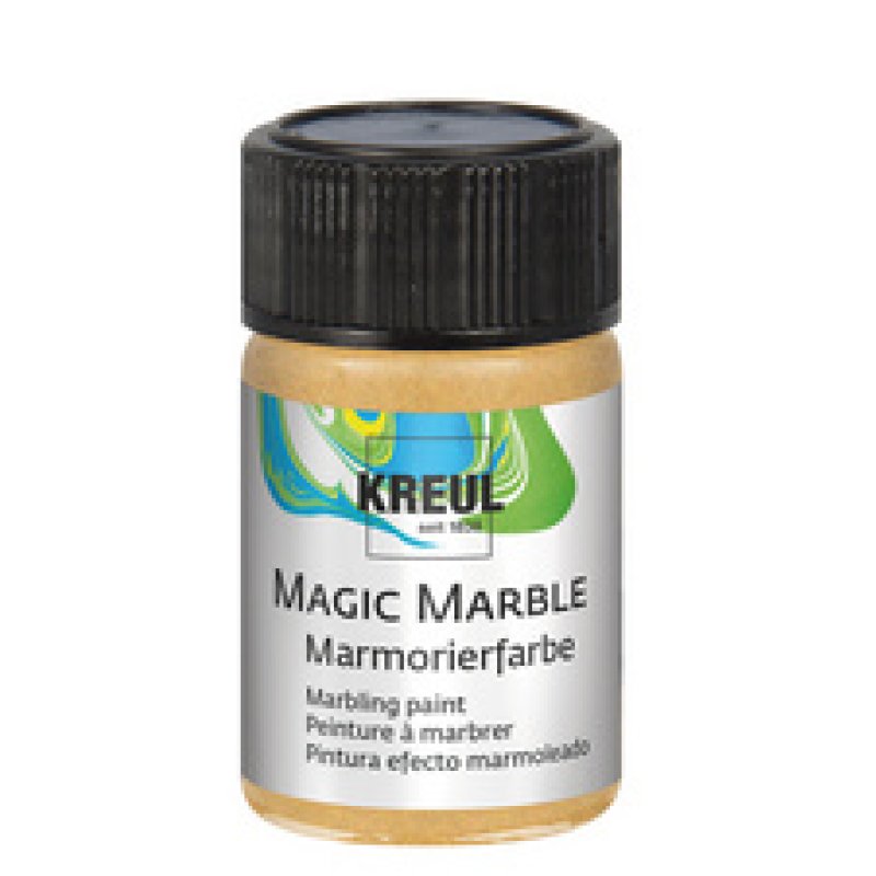 KREUL Peinture à marbrer "Magic Marble", 20 ml, argent
