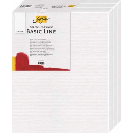 KREUL Kit de châssis à toile SOLO BASIC LINE, 150 x 150 mm
