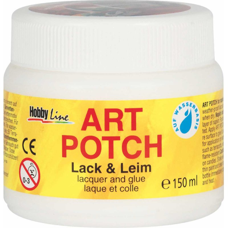 KREUL Vernis et colle de serviette ART POTCH, mate, 150 ml