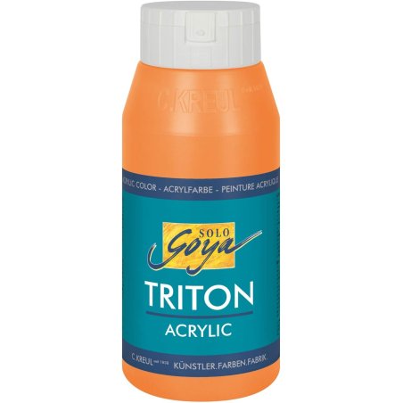 KREUL Peinture acrylique SOLO Goya TRITON, orange véritable