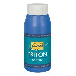 KREUL SOLO GOYA Triton Acrylic peinture acrylique 750 ml Jaune Bouteille