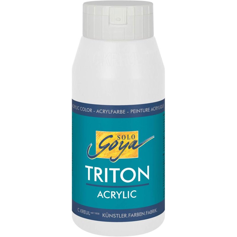 KREUL Peinture acrylique SOLO Goya TRITON, blanc