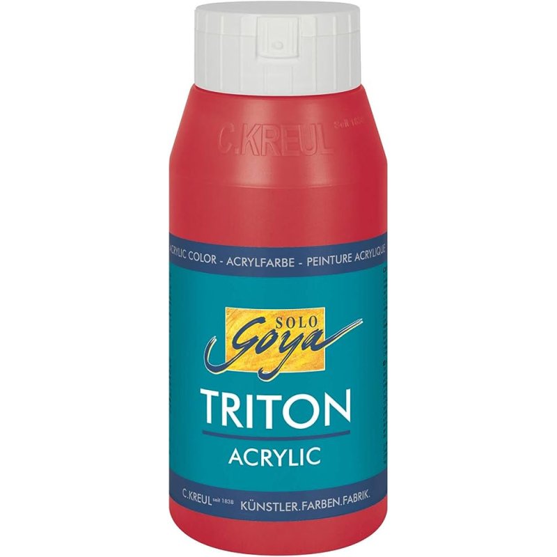 KREUL peinture acrylique SOLO Goya TRITON, rouge carmin,