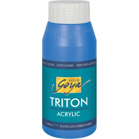KREUL Peinture acrylique SOLO Goya TRITON, bleu primaire