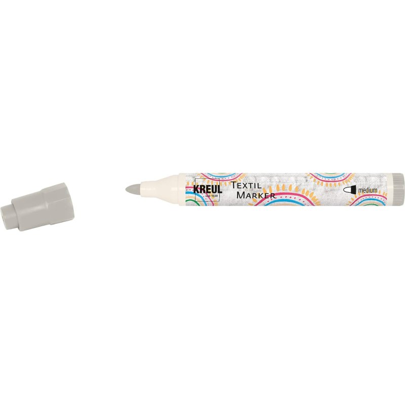 KREUL 90770 marqueur 1 pièce(s) Fibre tip Gris