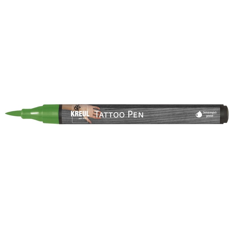 KREUL Stylo de tatouage Tattoo Pen, vert