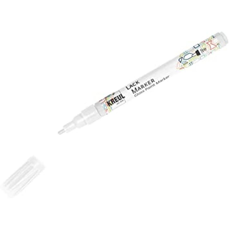 KREUL Lackmarker "Gloss Paint Marker", fine, blanc
