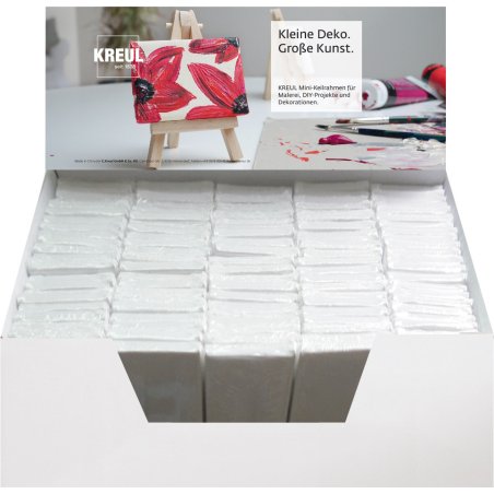 KREUL Mini châssis à toile, dans présentoir