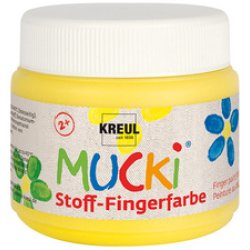 KREUL Gouache aux doigts textile "MUCKI", 150 ml, rouge