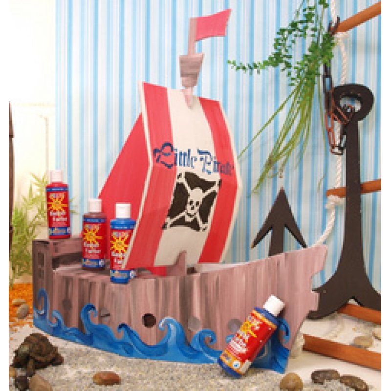 KREUL Bateau pirates JOYPAC, carton ondulé