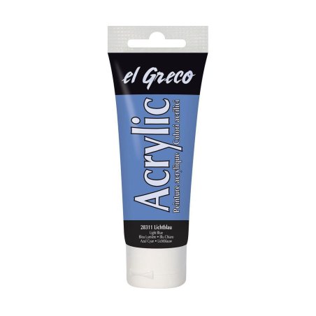 KREUL Peinture acrylique el Greco, tube 75 ml, bleu clair