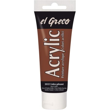 KREUL 28322 peinture acrylique 75 ml Marron Tube