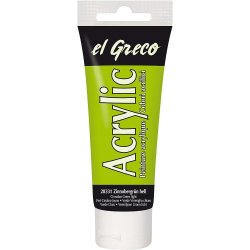 KREUL Peinture acrylique el Greco, tube 75 ml, sinople clair