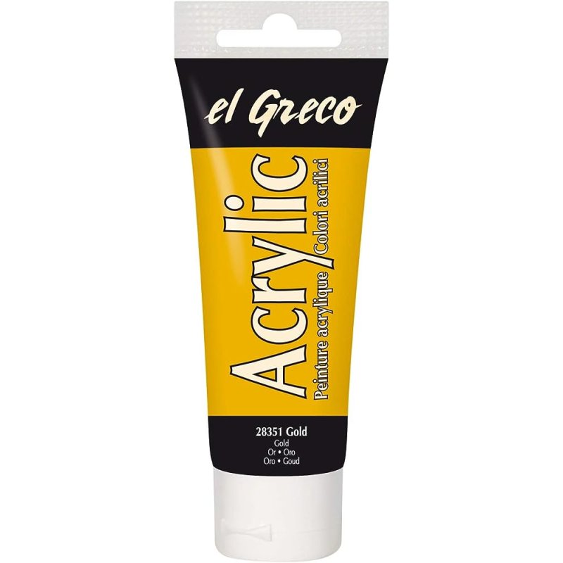 KREUL 28351 acrylic paint 75 ml Gold Bottle Tube