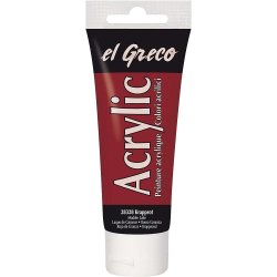 KREUL Peinture acrylique el Greco tube 75ml laque de garance