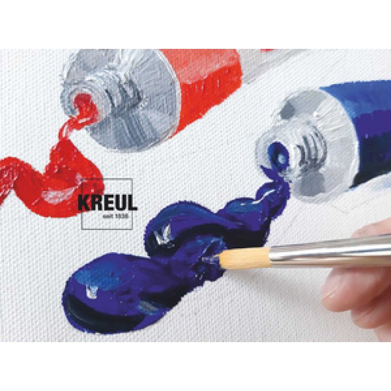 KREUL Peinture à l'huile el Greco, 12 ml, set de 12