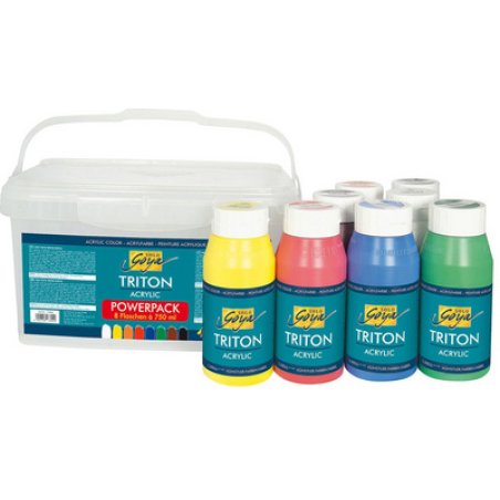 KREUL Peinture acrylique SOLO Goya TRITON, Power Pack