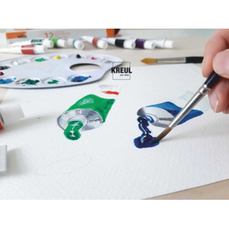 KREUL Gouache el Greco, 12 ml, kit de 12