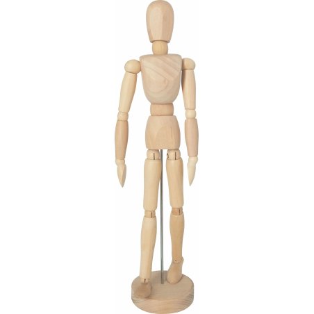 KREUL Mannequin SOLO Goya, homme, hauteur: 310 mm, en bois