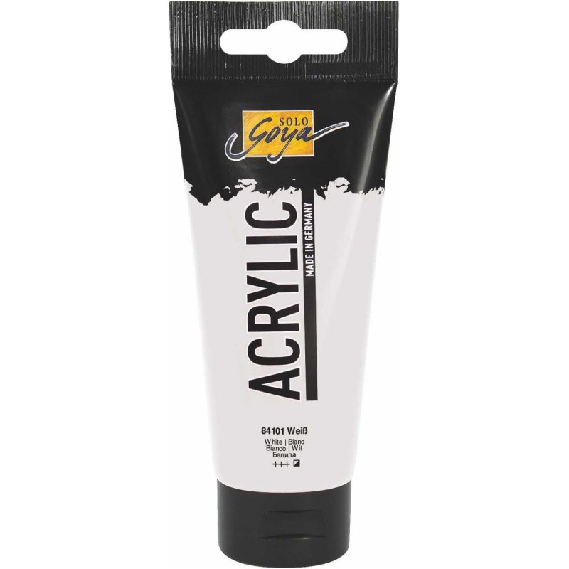 KREUL Solo Goya Acrylic acrylic paint 100 ml White Tube