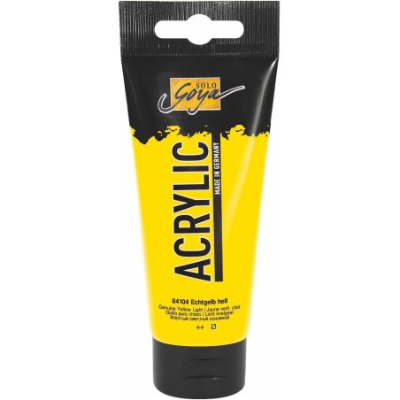 KREUL Peinture acrylique SOLO Goya Acrylic, jaune clair