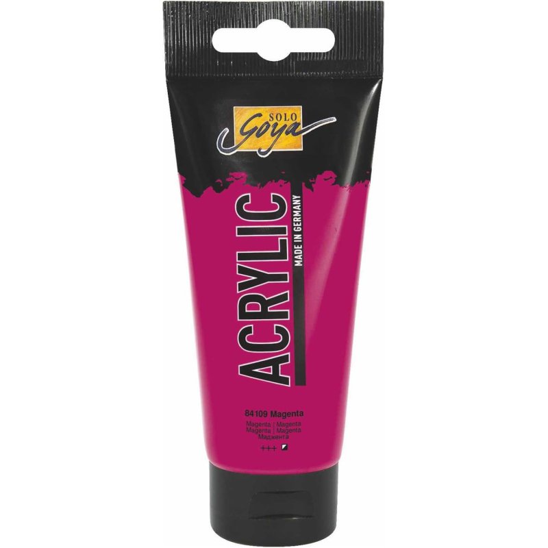 KREUL Solo Goya Acrylic peinture acrylique 100 ml Magenta Tube