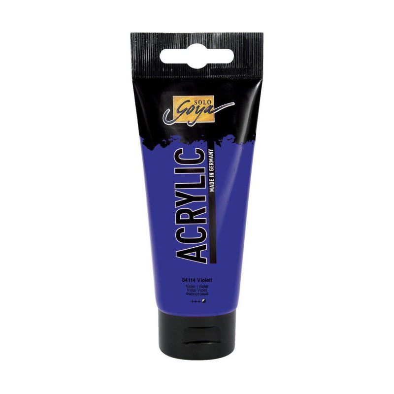 KREUL Solo Goya Acrylic acrylic paint 100 ml Violet Tube