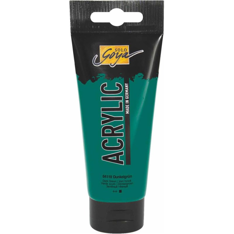 KREUL Solo Goya Acrylic peinture acrylique 100 ml Vert Tube