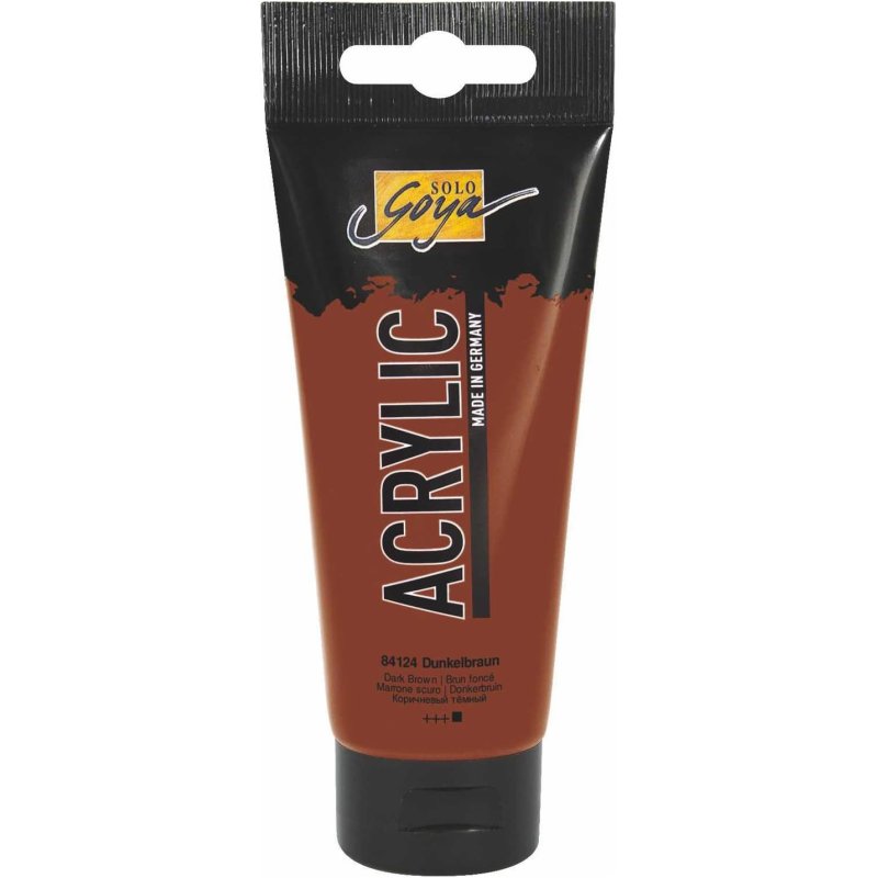 KREUL Peinture acrylique SOLO Goya Acrylic, marron foncé