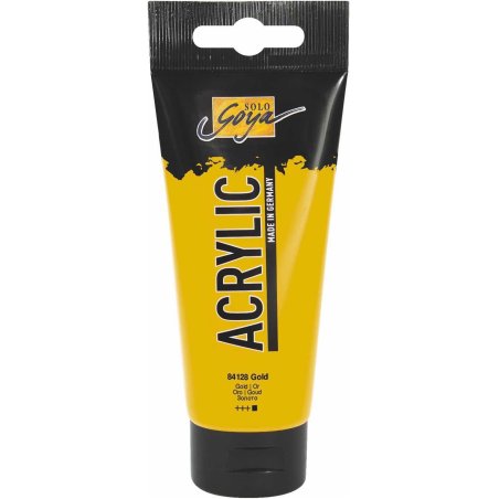 KREUL Solo Goya Acrylic peinture acrylique 100 ml Or Tube