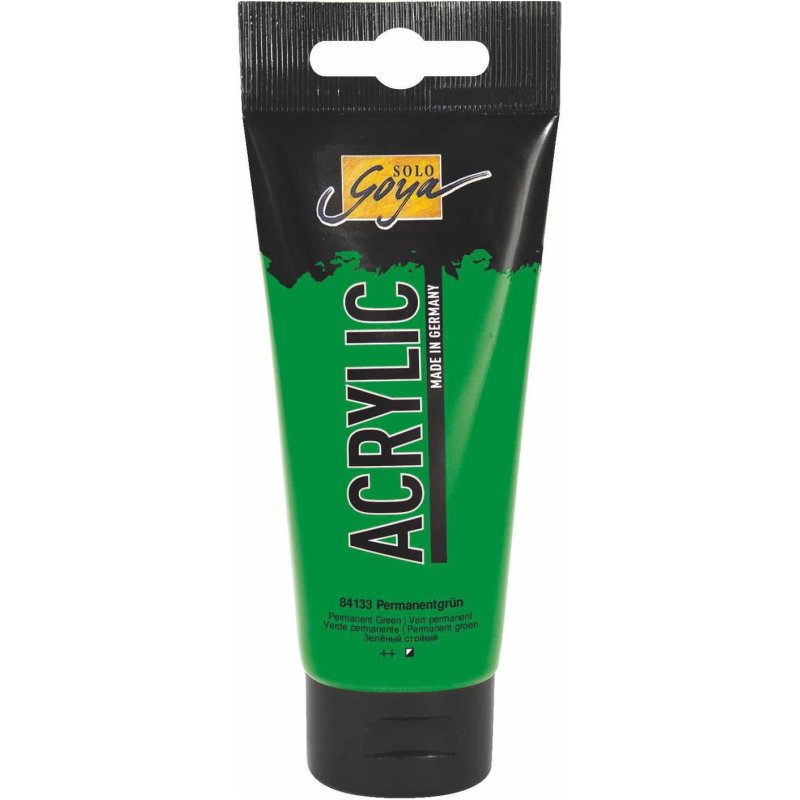 KREUL Solo Goya Acrylic peinture acrylique 100 ml Vert Tube