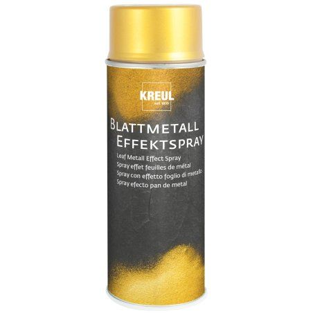 KREUL Spray à effect métallique Home Design ART DECO, or