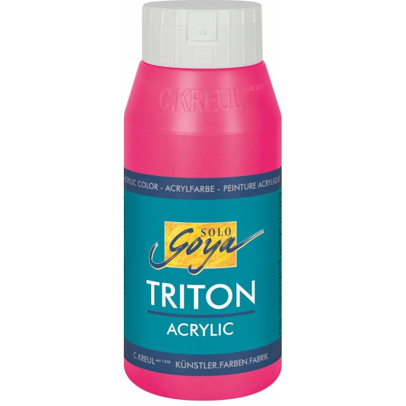 KREUL Peinture acrylique SOLO Goya TRITON, rose fluo