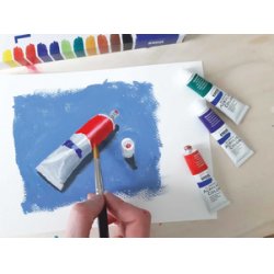 KREUL Peinture acrylique el Greco, 12 ml, set de 24