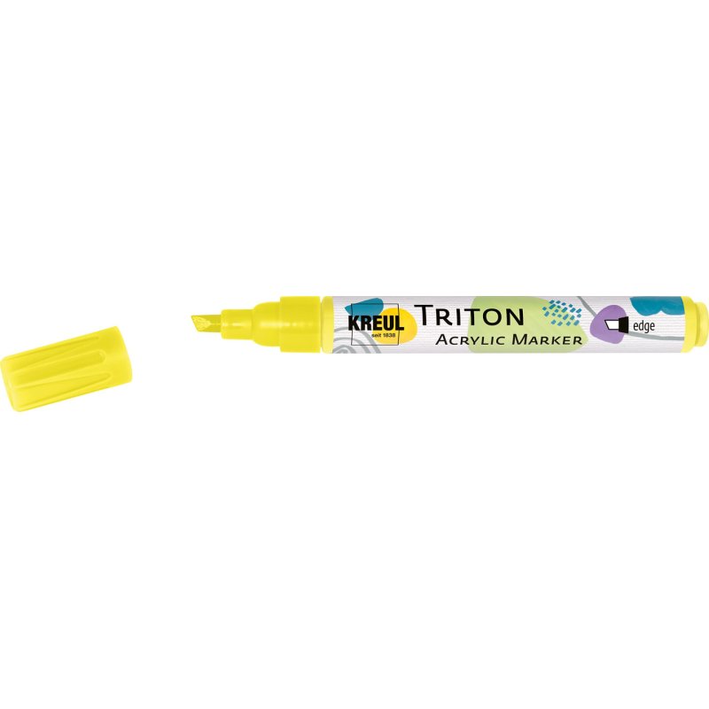 KREUL Marqueur acrylique TRITON Acrylic Marker, jaune