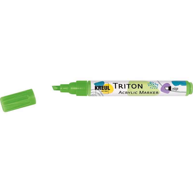 KREUL Marqueur acrylique TRITON Acrylic Marker, vert fluo