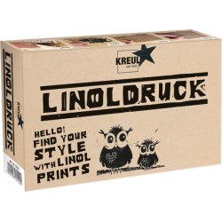 KREUL Kit de linogravure Hobby Line