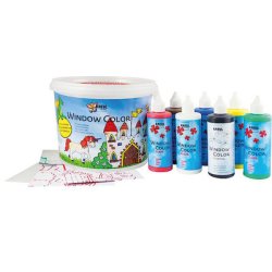 KREUL Window Color Hobby Line "C2", Set complet "Château"