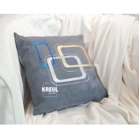 KREUL Peinture pour textiles JAVANA "métallique",set créatif