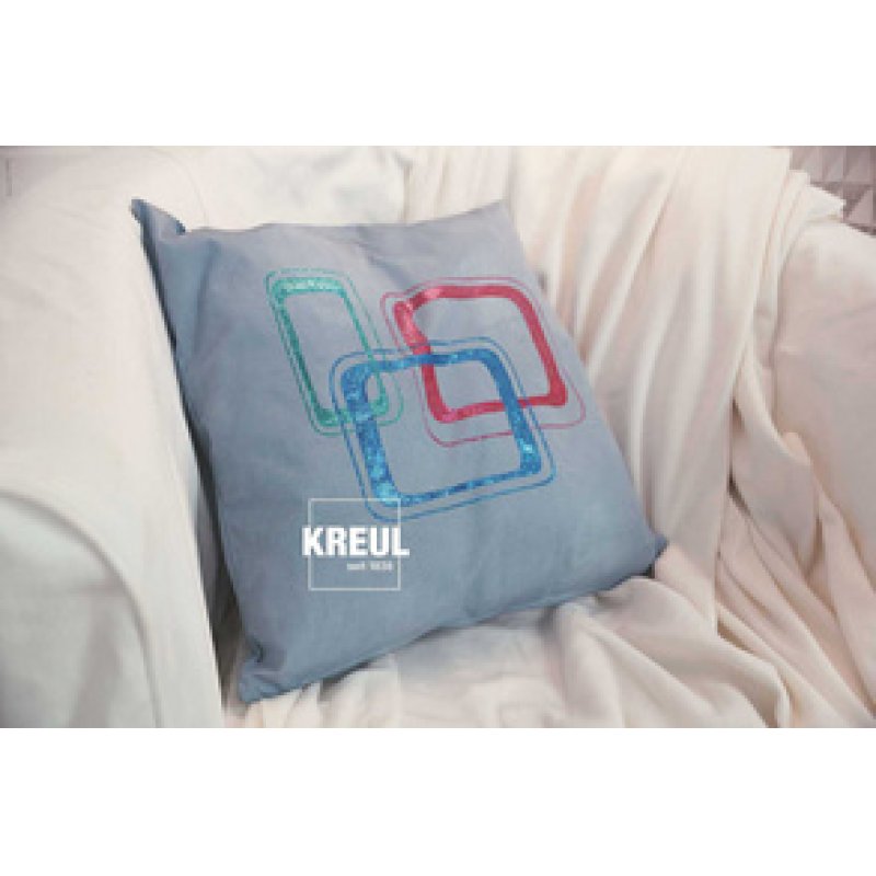 KREUL Peinture pour textiles JAVANA "paillette", set créatif