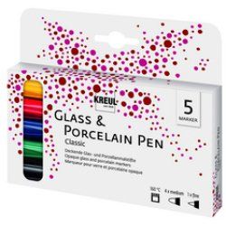 KREUL Marqueur pour porcelaine "Glass & Porcelain Pen"
