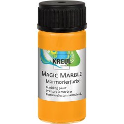 KREUL Peinture à marbrer "Magic Marble", 20 ml, orange néon