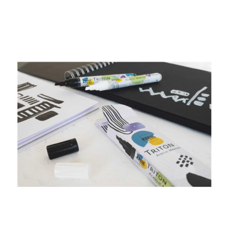 KREUL Marqueur acrylique SOLO Goya triton acrylic 1.4, kit 2