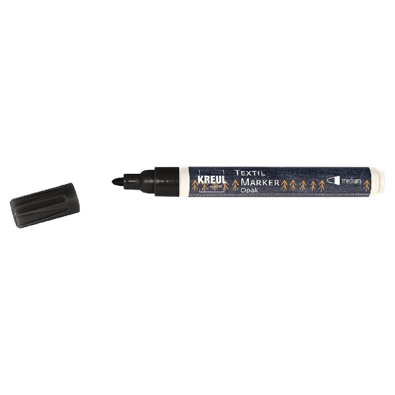 KREUL Feutre textile JAVANA "texi mäx OPAK", noir