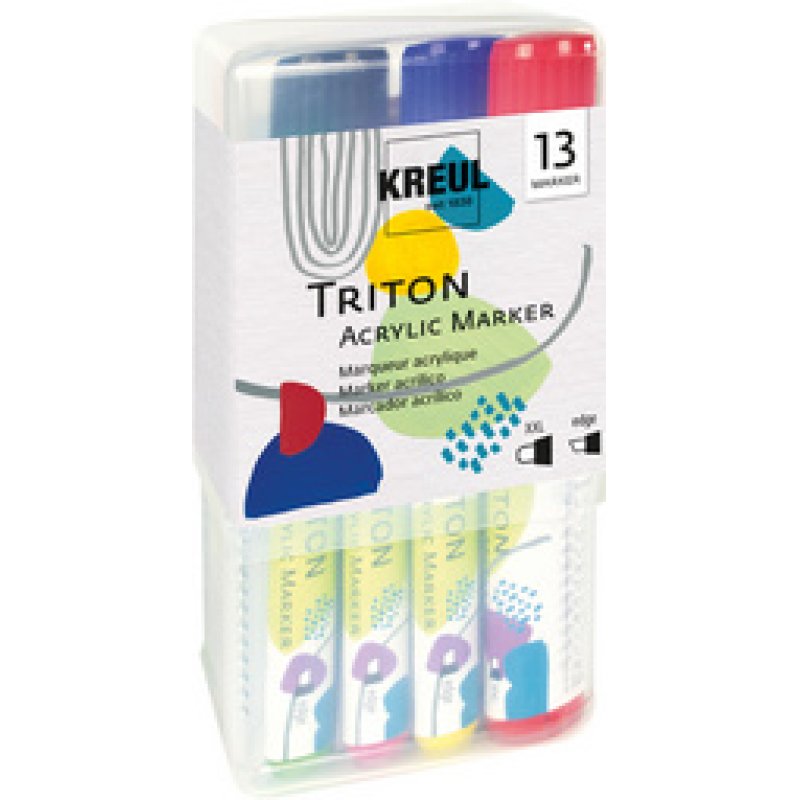 KREUL Marqueur acrylique SOLO Goya TRITON Acrylic,power pack
